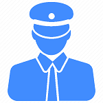 professional driver icon