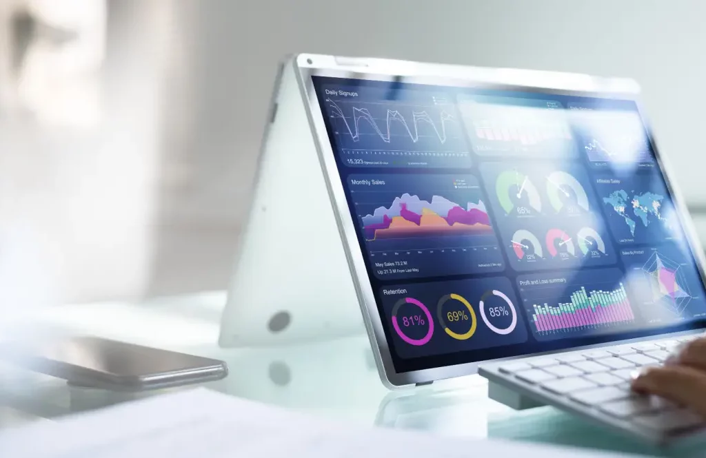 dashboard calculating expense