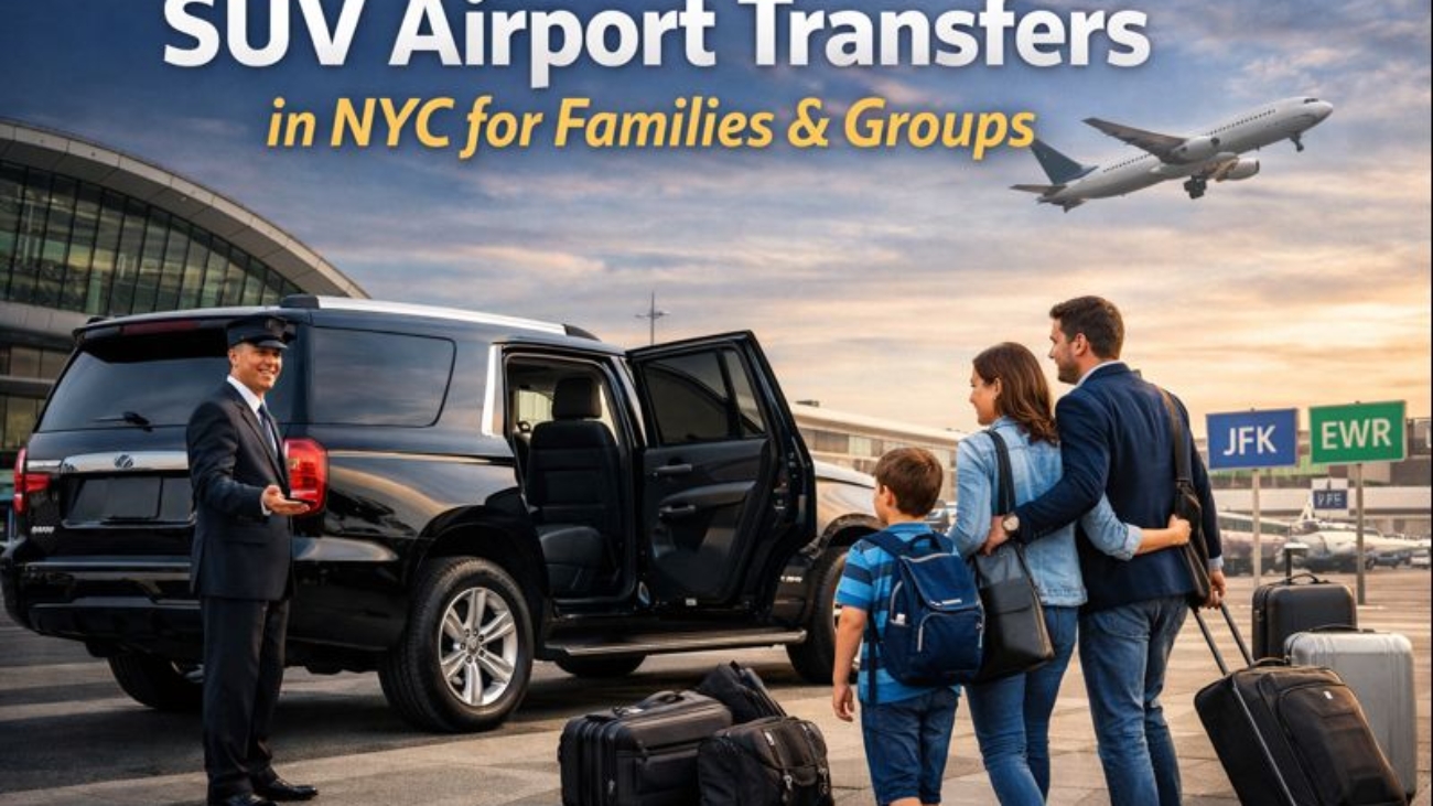 SUV Airport Transfers in NYC for Families & Groups