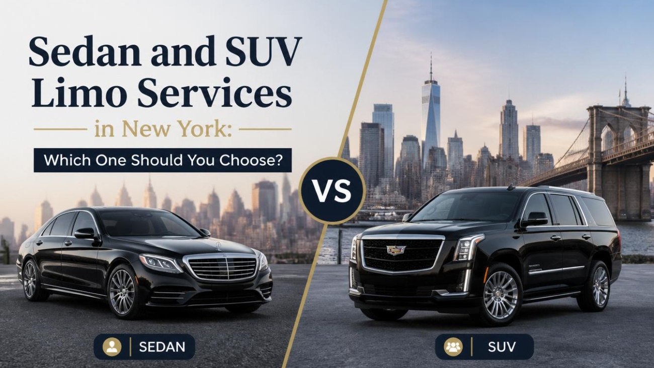 Sedan and SUV Limo Services in New York Which One Should You Choose